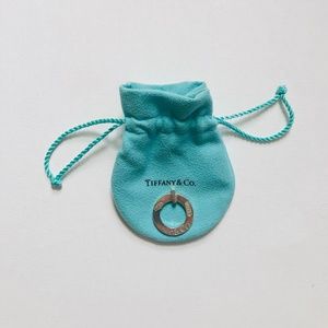 Tiffany & Co Sterling Silver Open Circle Pendant